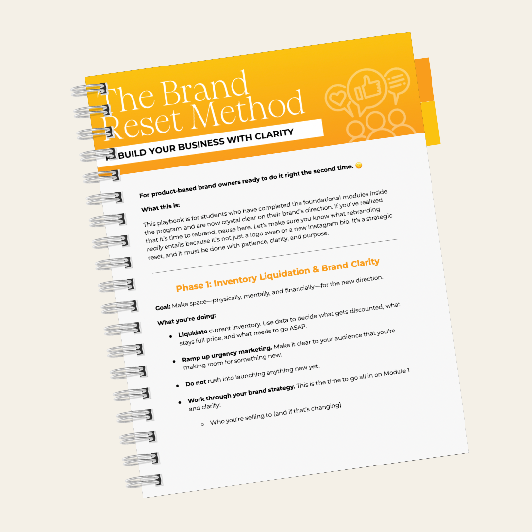 The Brand Reset Method