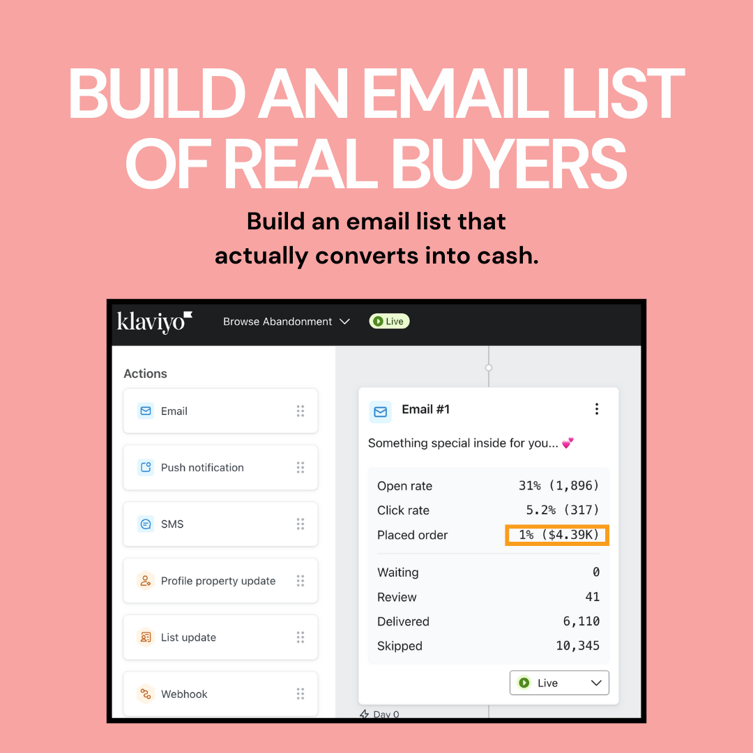The Buyer List Blueprint: Grow an Email List That Converts