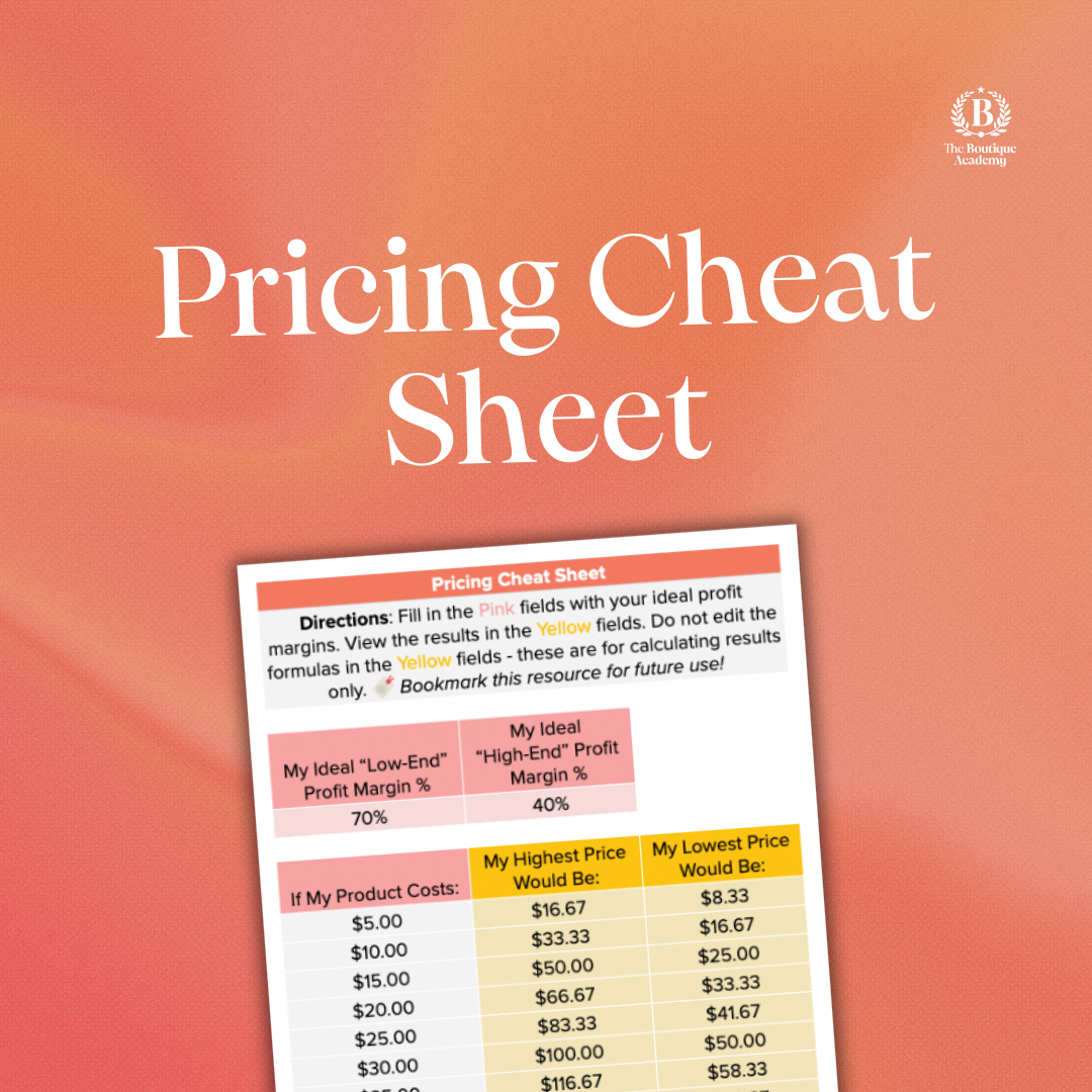 Price + Profit Toolkit