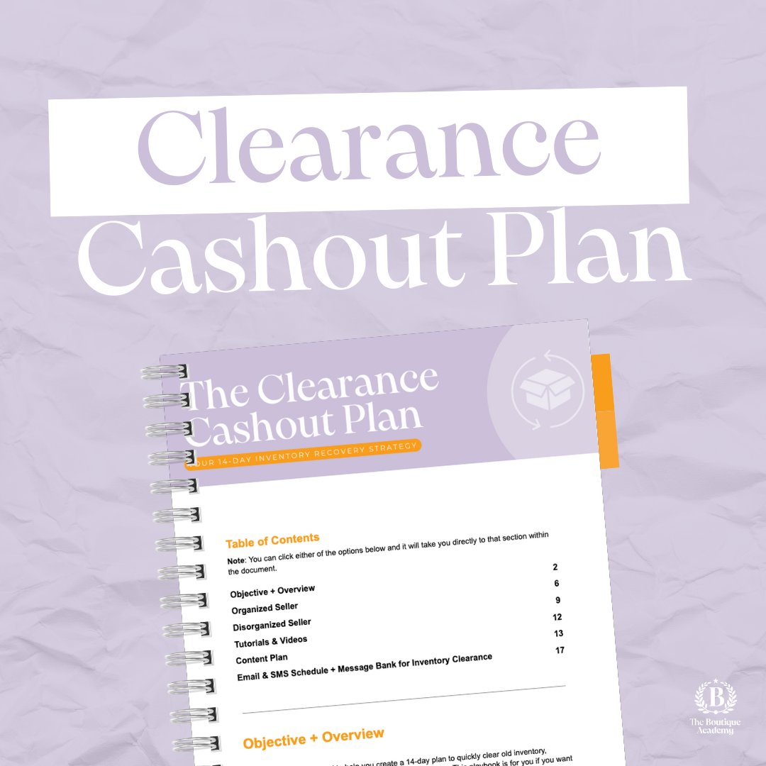 The Clearance Cashout Plan