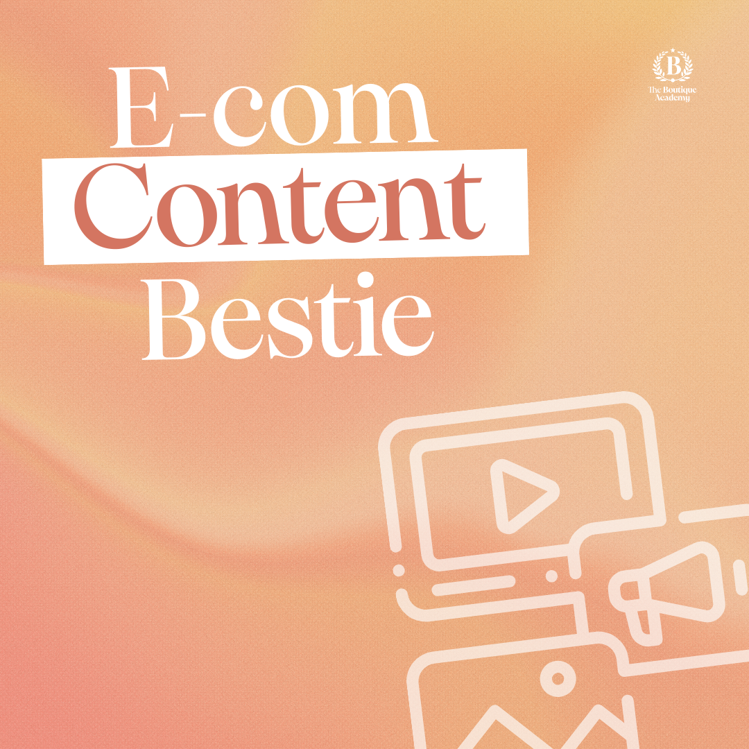 Ecom Content Bestie – AI Content Strategist for Product-Based Brands